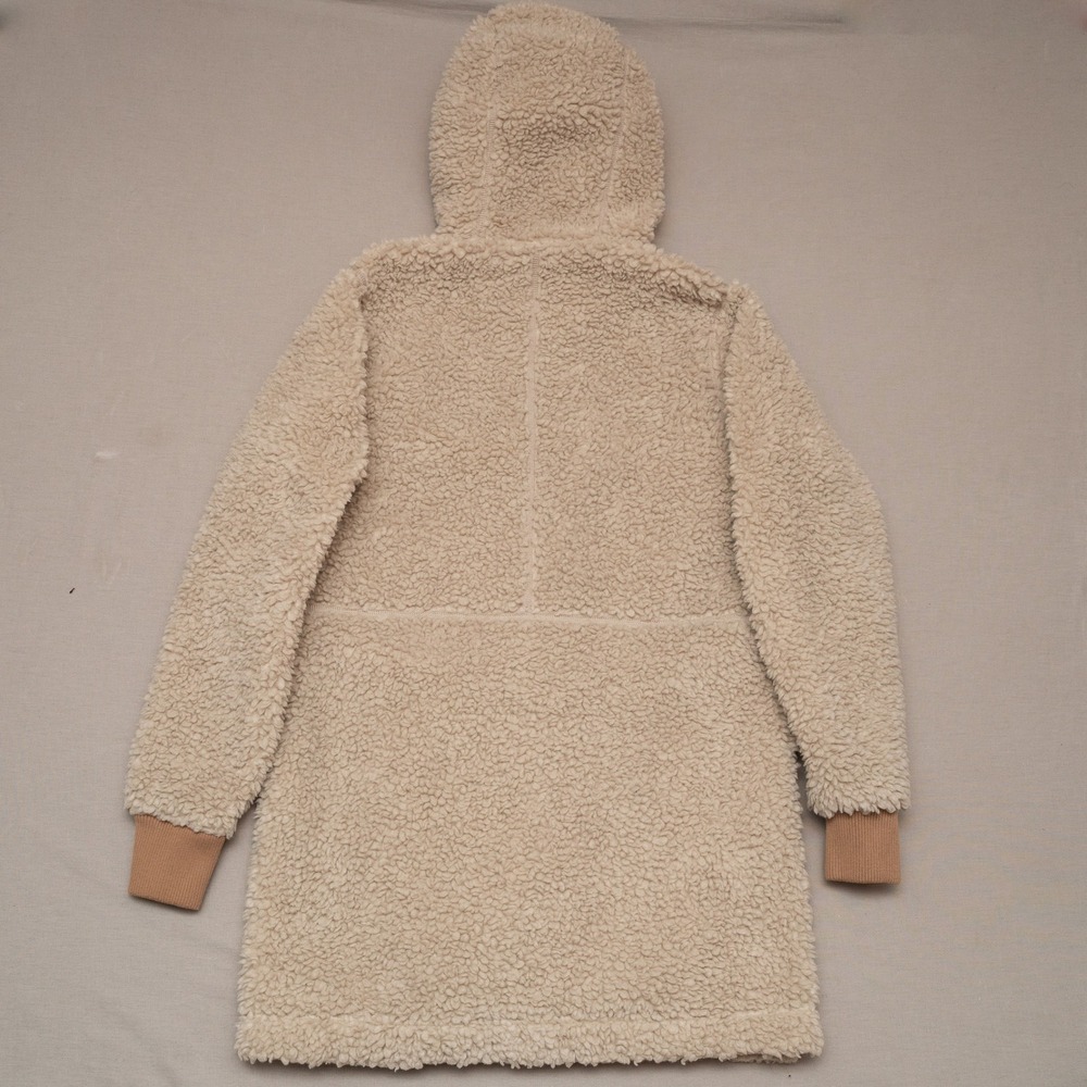 Patagonia Dusty Mesa Parka Womens Size S Beige Full Zip Outdoors Solid Warm - Picture 2 of 11